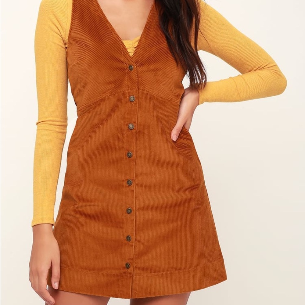 F R E E P E O P L E Rolling Thunder Corduroy Dress - image 2